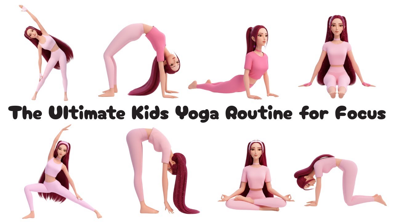 Full Body Yoga for Kids | Mira x KPop Demon Hunters | Yoga Simple