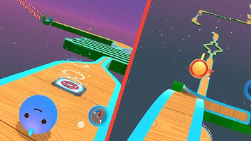 Sky Rolling Ball 3D - All Levels 136-138, SpeedRun Gameplay, Android IOS, Amaizing Ball Game