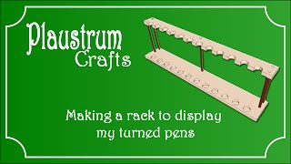 Display stand for 12 pens