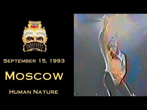 Michael Jackson Human Nature Live September 15 1993 Moscow Russia Envisioned In Pro LQ CLIP 