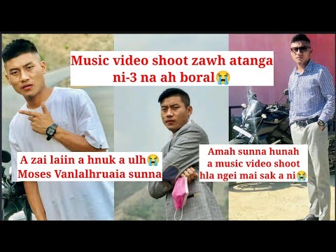 Accident vangin Vanlalhruaia boral?Music video shoot zawh atanga ni-3 naah boral?