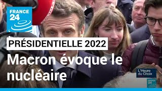 Présidentielle 2022 : Macron sur le terrain de l'écologie • FRANCE 24