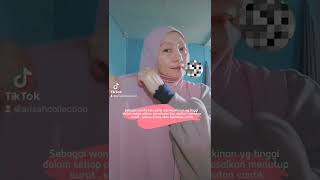 Tutorial Shawl Untuk Pipi Tembam