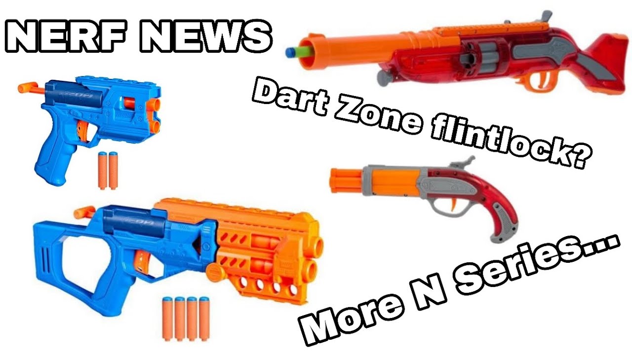 First Nerf & Dart Zone Blasters of 2025 Revealed! N Series
