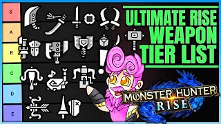 The Ultimate Monster Hunter Weapon Tier List - Monster Hunter Rise! (Is YOUR Weapon the Best) #rise