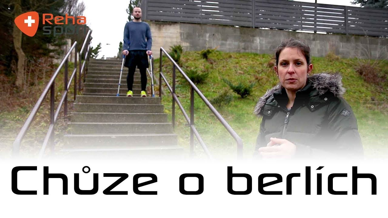 Jak na správnou chůzi o berlích | Rehasport