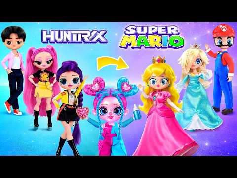 Transformarea K-Pop Demon Hunters: Rumi, Mira & Jinu se Transformă în Personajele Super Mario!