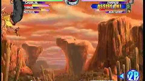 MvC2 Online (360): Brett (Psy/Cha/Tha) vs Josh 360 (Ruby/Tha/Col) 2 .:7.28.10:.