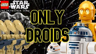 Lego Skywalker Saga but only Droids [EP 1-9]