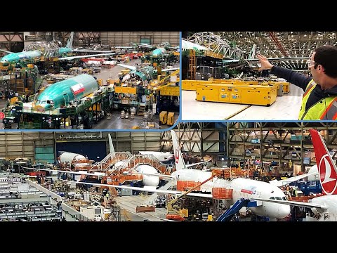Vidéo: Pouvez-vous visiter l'usine Boeing à Seattle ?