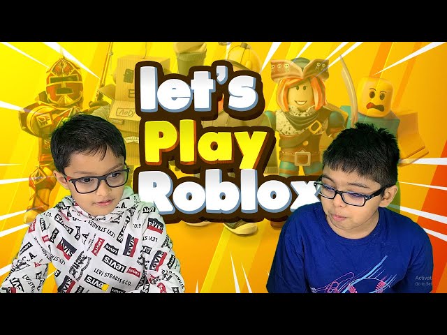 Ayaan Vs Rehan! Let's Play Roblox With Ayaan! Roblox Gameplay class=