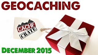 December 2015 Cache Crate GEOCACHING Unboxing!