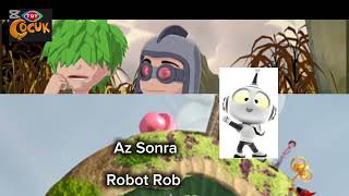 Trtçocuk Az Sonra Robot Rob Jeneriği Montaj Ve Tersten