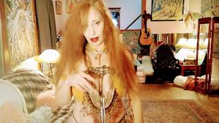 Hot Belly Dancer, Lady K. Blck And D Bellydance Skirt