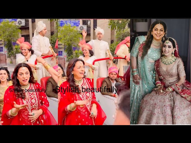 Juhi chawla dancing at daughter jhanvi mehta wedding ceremony! Crazy Dancing moments at marriage
