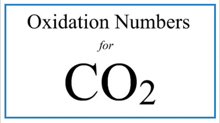 How to find the Oxidation Number for C in CO2     (Carbon dioxide)