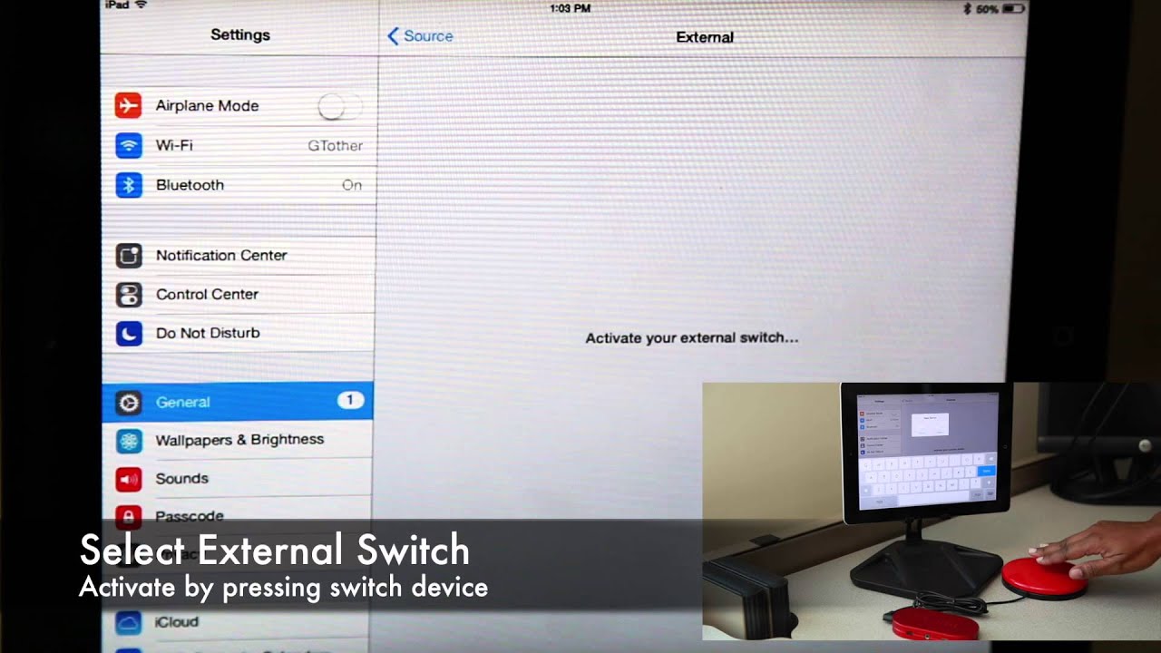 Switch-Scanning on iOS
