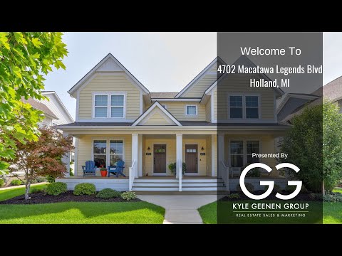 4702 Macatawa Legends Blvd, Holland, MI home video tour