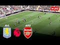 🔴LIVE | Aston Villa vs Arsenal - Round 15, Premier League 2025/2026 - Full Match Simulation PES