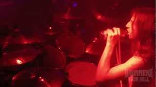 VADER@Return to  the Morbid Reich live 2012-James Stewart (Drum Cam)