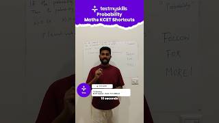 KCET 2026 maths Shortcut| 1st PUC - probability! #kcet