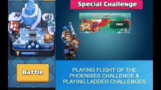 Playing Flight of the Phoenix Challenge & Playing Ladder Matches