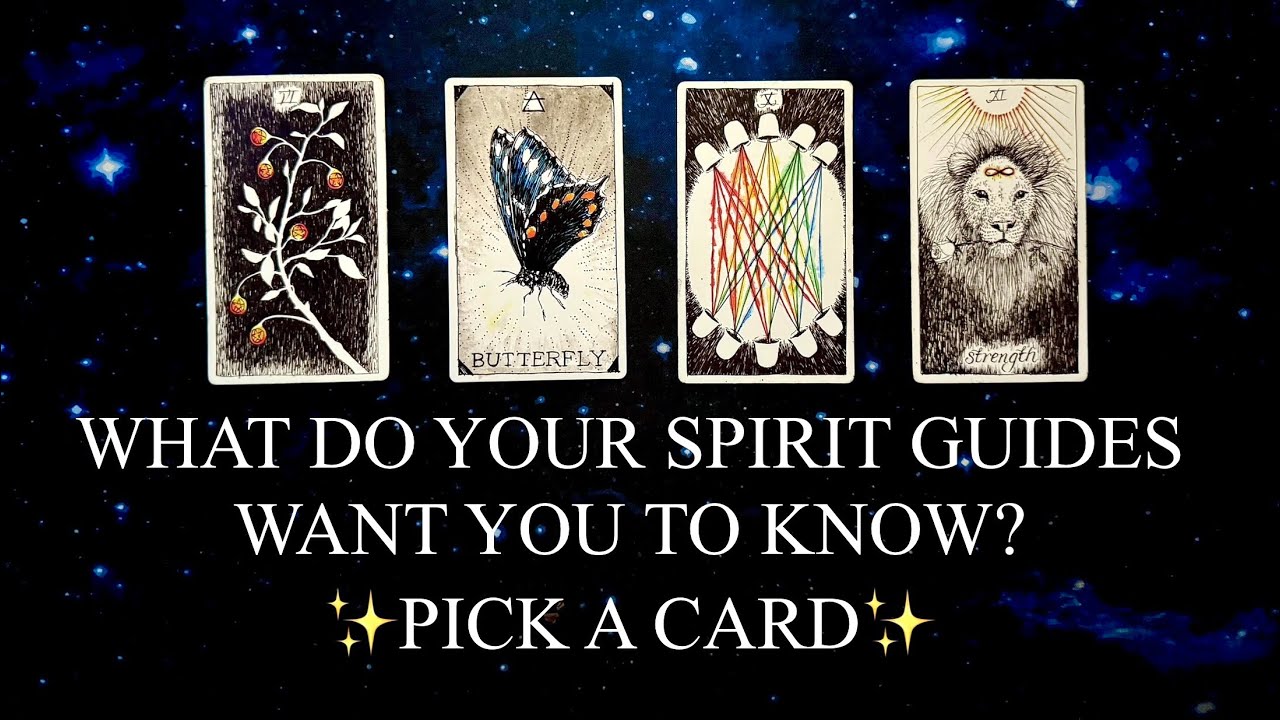 PICK A CARD | 🍀WHAT DO YOUR SPIRIT GUIDES WANT YOU TO KNOW RIGHT NOW?✨
