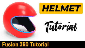 Helmet in Autodesk Fusion 360 - Tutorial 204