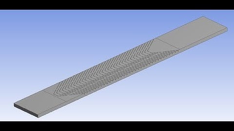 Enhancement of heat transfer in an air heater with broken V-pattern baffle using CFD (Part-1)