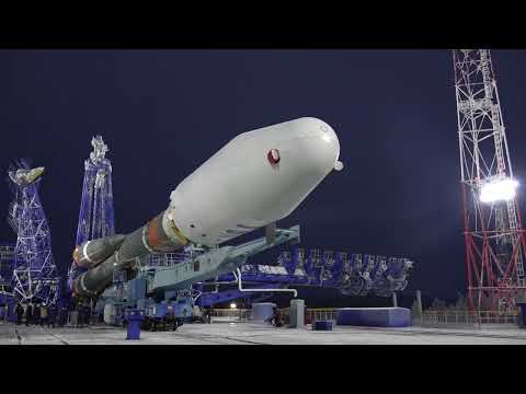 Soyuz-2.1b / Cosmos 2565 (Lotos-S1 #6) rollout/liftoff