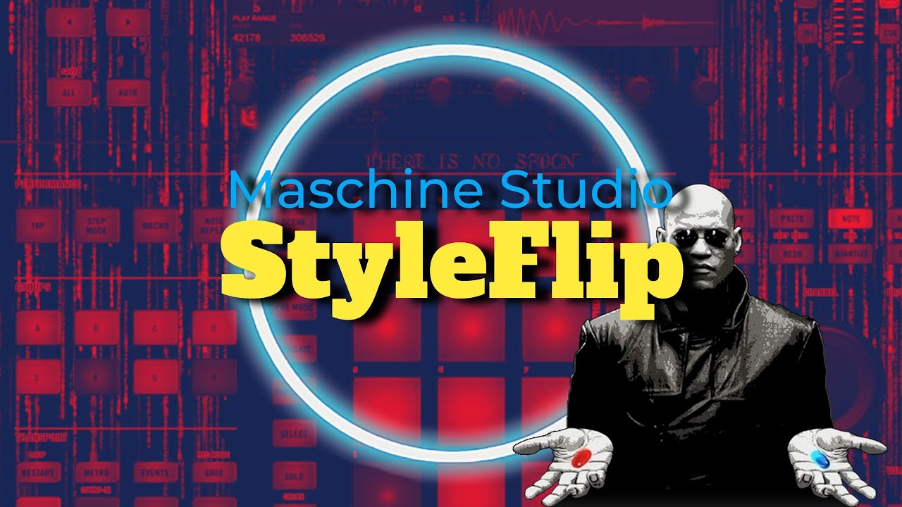 Maschine Studio Custom StyleFlip Skin | @Official3Sixty