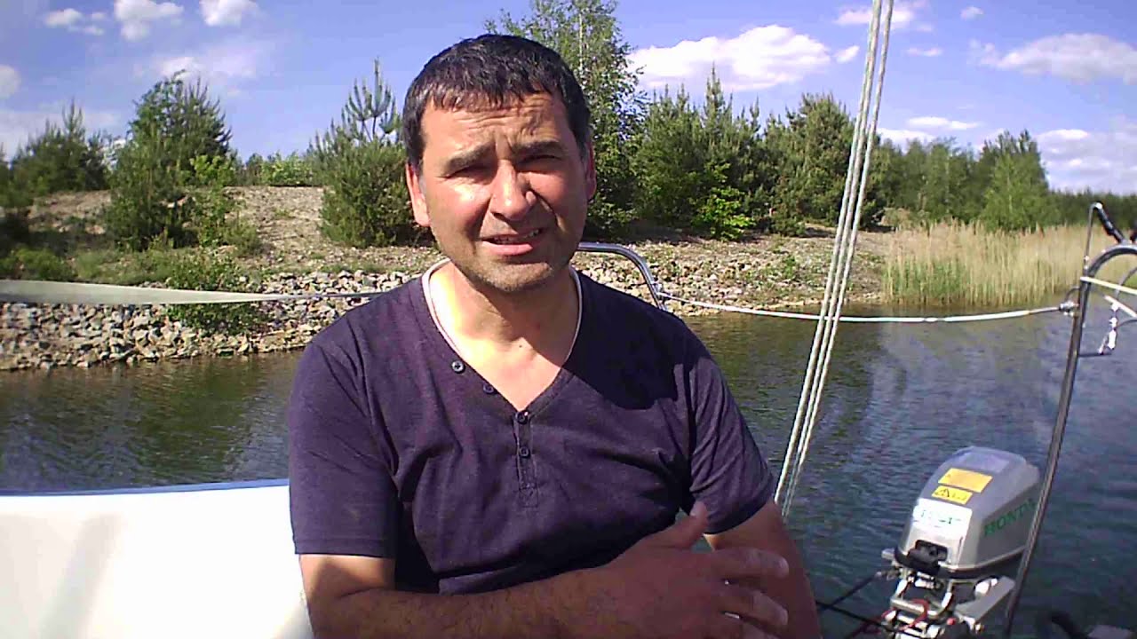 Fahrt zum Partwitzer See.       HD Jantar 21 Segeln Yacht Segelboot Geierswalder See