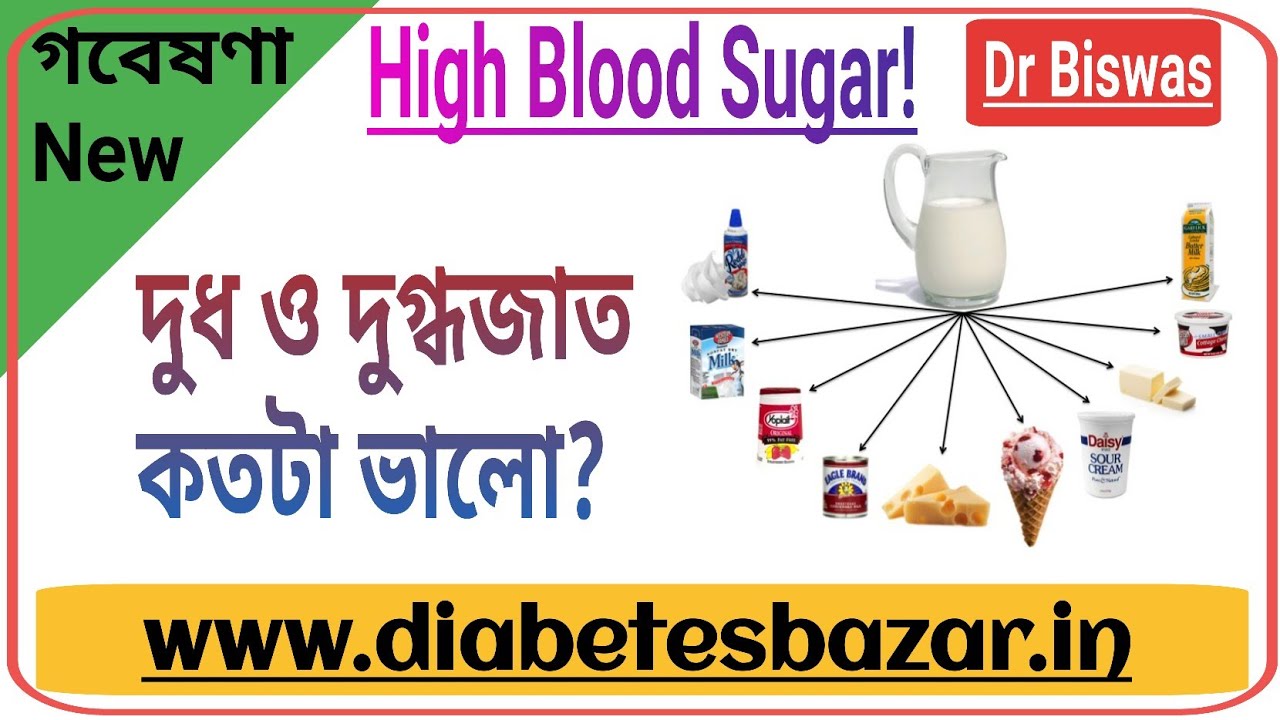 ডায়াবেটিস নিয়ন্ত্রণ করতে পারে দুধ ? Milk Products & Diabetes control