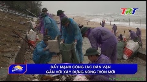 Đẩy mạnh công tác dân vận gắn với xây dựng nông thôn mới