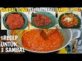 SAMBAL PECEL LELE LAMONGAN || 1 RESEP UNTUK 3 SAMBEL.