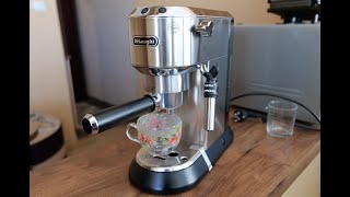 DeLonghi Dedica Style EC 685 - espresso machine consumer review - YouTube