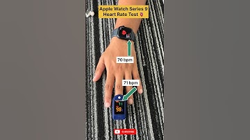 Apple Watch Series 9 Heart Rate Accuracy Test  #applewatch #smartwatch