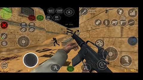 cs 1.6 android zombie server gameplay #4 (L4D2 pack)