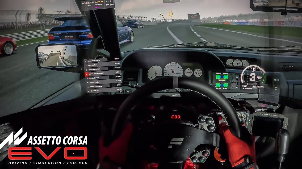 Assetto Corsa EVO Early Access|Ford Escort Cosworth RS@Brands Hatch🏴󠁧󠁢󠁥󠁮󠁧󠁿 |Triple Screen,Fanatec DD