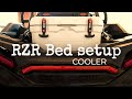 Polaris RZR Cooler and Storage Box DIY Setup on a Budget - Part 1