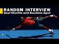 Gael Monfils e Roberto Bautista Agut in 'The Random Interview'