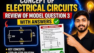Concept of Electrical Circuits Model Question Paper 3 Review (With Answers)#diplomaelectrical 