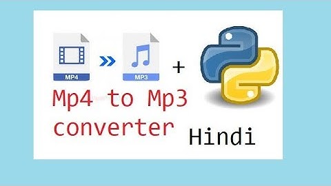 Mp4 To Mp3 converter gui app in python #coding #python