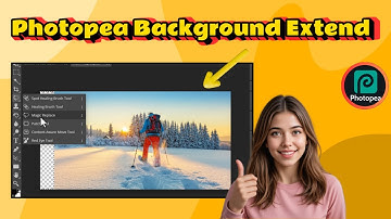 How To Extend Background In Photopea Using Generative Fill Magic Replace Tool - For Beginners