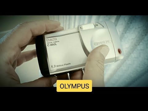 OLYMPUS CAMEDIA C-860L, OLYMPUS LENS 5.5mm 1:2.8 - YouTube