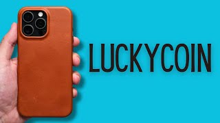 BETTER THAN BULLSTRAP?? - Luckycoin Leather Case for the iPhone 15 Pro Max!