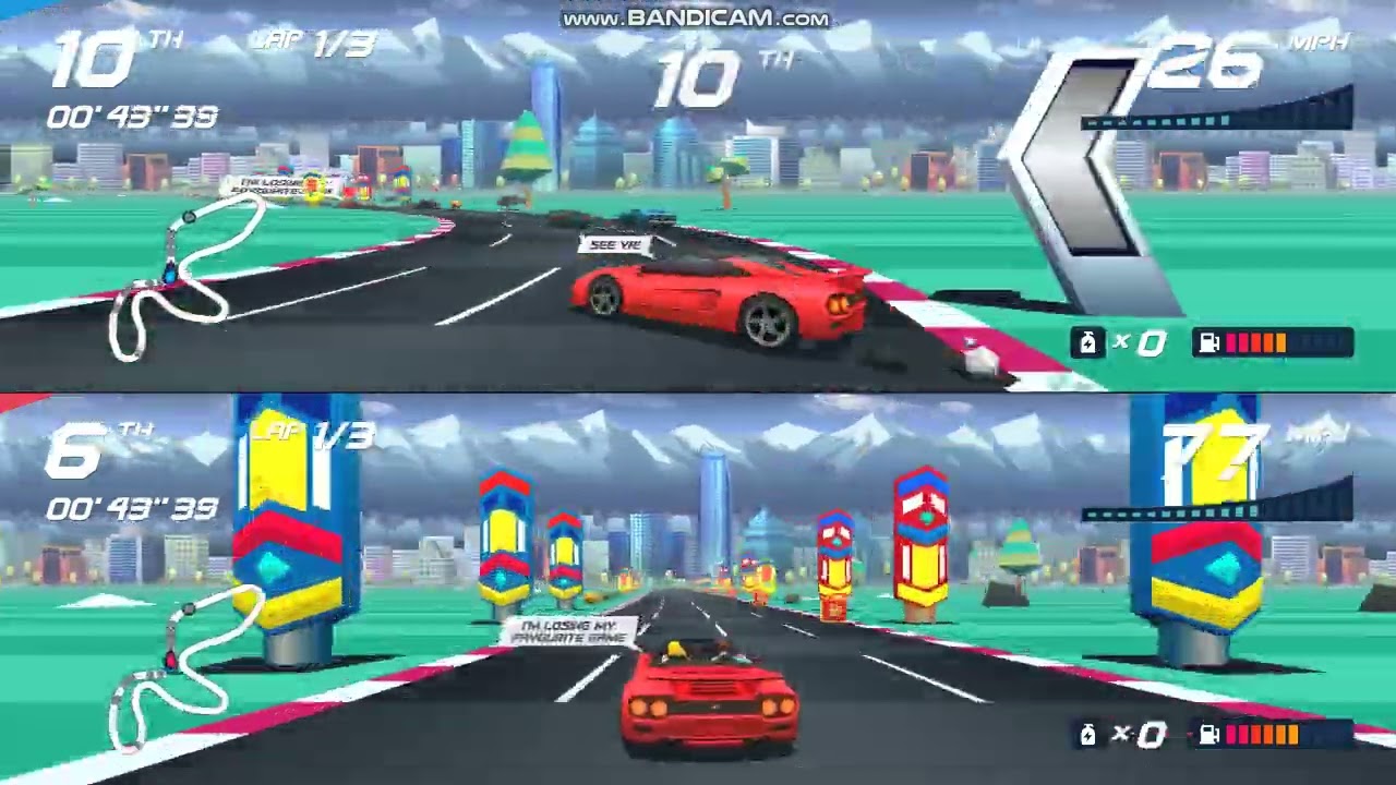 Horizon Chase Turbo - 2 Player Split Screen Once again! (PC)