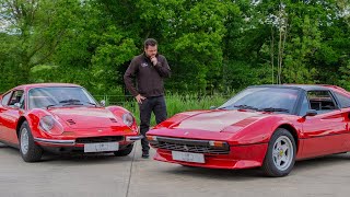 Ferrari 308 vs Dino 246 GT