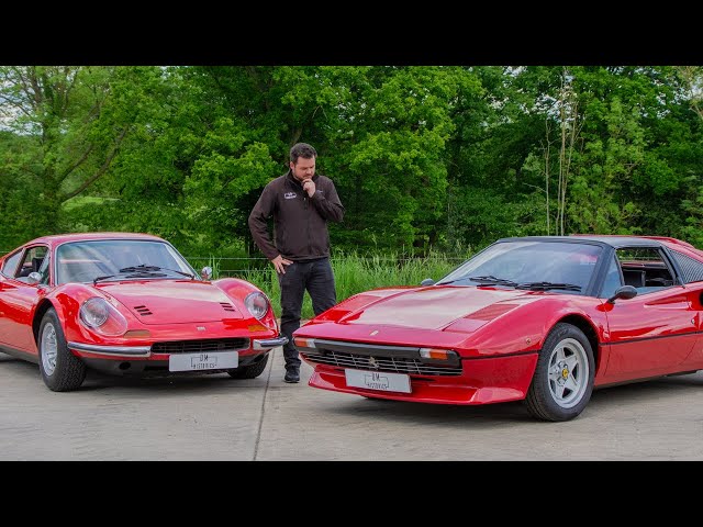 Ferrari 308 vs Dino 246 GT - YouTube