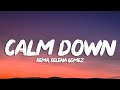 Gambar cover Rema, Selena Gomez - Calm Down Lyrics